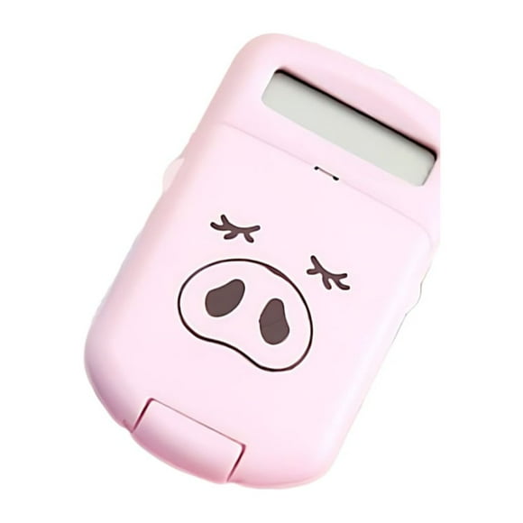 Inteprter Calculadora portátil innovadora, eficiente, precisa y fácil de usar, ABS sin esfuerzo y flexible Computadoras y accesorios rosa