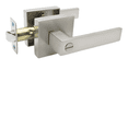 thumbnail image 1 of Cerradura Manija Niquel Cuadrada Baño C/ Privacidad L05-01 Níquel Satinado Xtellar blanco, 1 of 4