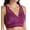 Hollyhock, variant on Women's Rhonda Shear 672P Ahh Pin-Up Lace Leisure Bra with Removable Pads (Navy 2X)
