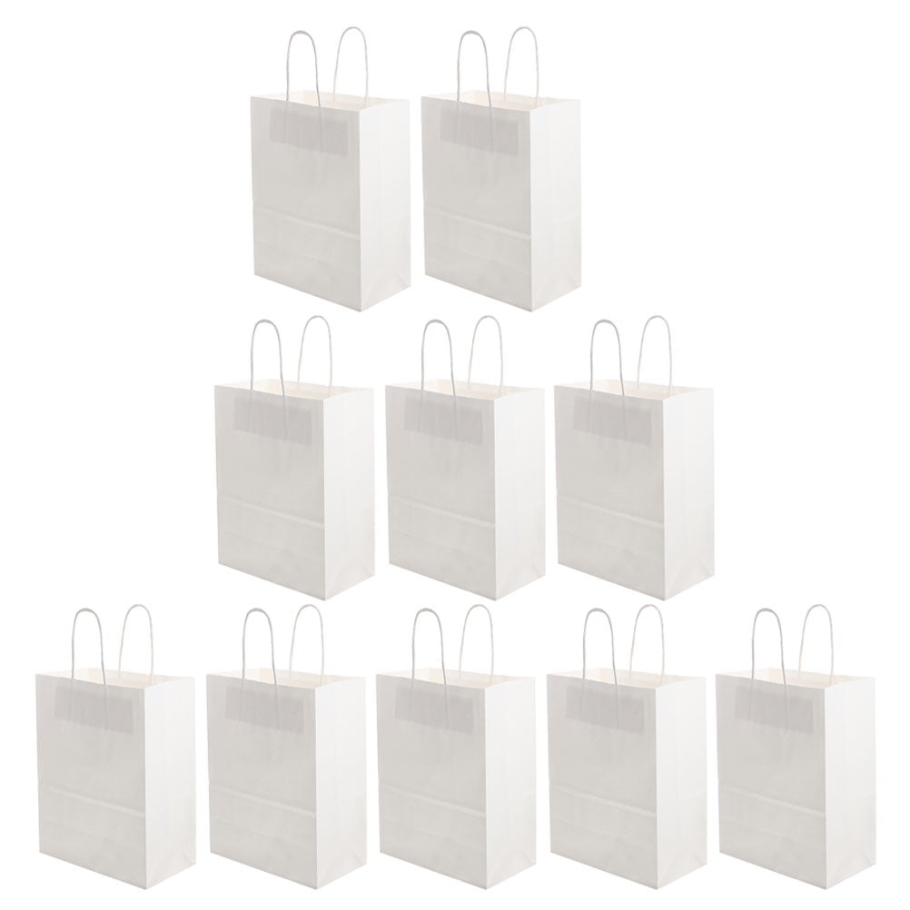 Wholesale White Paper Gift Bag Wedding Party Birthday White Kraft Paper Bag  Small Adorn Article Gift Bags Gift Boxes Hand Bag General Paper Bag From  Party_happy, $20.2