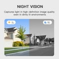 thumbnail image 5 of Doorbell Camera Wireless , 1080P Video Doorbell with Chime, Front Door Camera, 2-way Audio, Instant Alert,PIR Motion Detection,Night Vision,Battery-Powered Smart Doorbel, 5 of 9