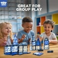 thumbnail image 5 of TOY Life Magnetic Tiles for Kids Ages 4-8, Magnetic Toys for Toddlers 3+, Magnet Tile Building Toy for Kids Ages 3-5, Magnet Building Tiles, Toddlers Preschool, 5 of 8