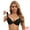 Black, variant on Unique Bargains Women's Push Up Underwire Seamless Soft Bras Brown 36 B
