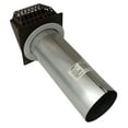 thumbnail image 2 of Deflect-O RVHAB4 Weatherproof Brown Aluminum and Plastic Dryer Vent Hood 4 in., 2 of 4