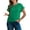 Green, variant on T Shirts for Women Short Sleeve Summer Tops Crewneck Solid Loose Casual Textured Work Shirt Basic Tee Blouses