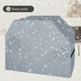thumbnail image 4 of BBQ Gas Grill Cover 26.8 inch，Outdoor Heavy Duty Round Grill Cover, Waterproof, Rip-Proof, Weather & UV Resistant, 4 of 10