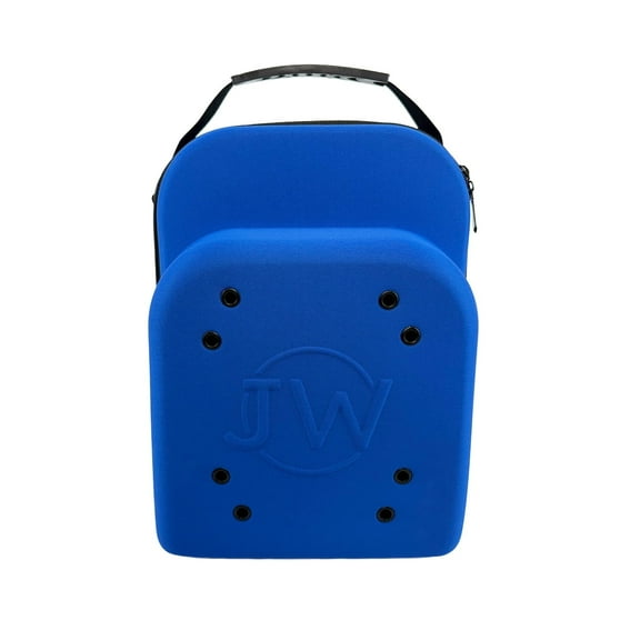 JMILYJW Travel Case for Baseball Caps - Holds Up to 7 Baseball Caps, Adjustable Shoulder Strap, Zip Closure, Stylish Baseball Cap Organizer