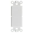 thumbnail image 3 of Cable Wholesale 301-1005 Decora Insert Wall Plate - White & Blank, 3 of 4