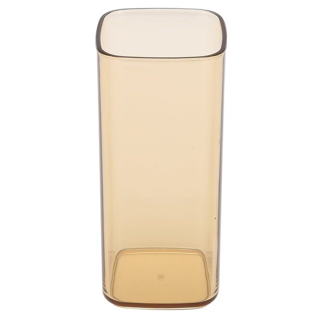 Taza De Bebida, Taza De Té De 400 ML, Taza De Café, Taza De Jugo Cuadrada Acrílica Multiusos Para Oficina, Hogar, Bar, Restaurante Cergrey Cobre