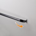 thumbnail image 3 of Eclipse Fast Fit Easy Install Complete Blackout Superior Hold Premium Curtain Rod, 48-86”, White, 3 of 7