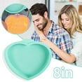 thumbnail image 1 of 6“8'' Rainbow Cake Bread Mould Bakeware Pans Mold Baking bread trays for baking glass, 1 of 4