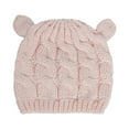 thumbnail image 4 of Visland Unisex Baby Toddler Hat and Mitten Set, Winter Knitted Thick Warm Beanie Cap Gloves for Infant Boys Girls, 4 of 5