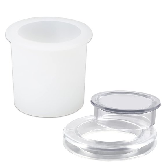 Set de Anillo y Tapón para Agujero de Sombrilla SAVITA de Silicona para Agujeros de 5 a 6.5 cm