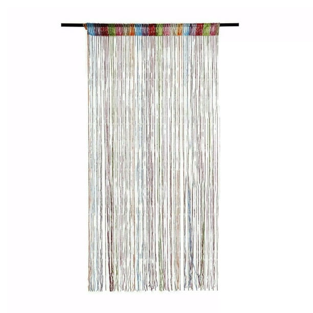Accesorios para cortinas de puerta de cuentas Matsuzay colgante para puerta Kit de decoración para Tratamientos de ventanas Color aleatorio