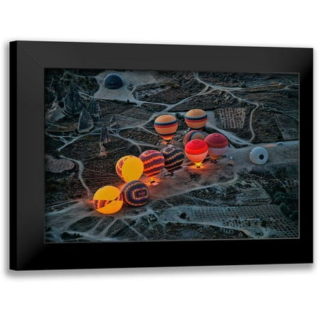 Yorgancilar, Ayse 14x11 Black Modern Framed Museum Art Print Titled - Flight Preparation