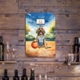 thumbnail image 3 of Happy Father's Day Bloodhound Playing Basketball with Best Dad Jersey Vertical Metal Aluminum Sign Dog Lover Wall Art Home Decor - 13006, 3 of 5