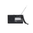thumbnail image 1 of Radio Portátil Am y FM, Utiliza 2 Pilas AA, con Bocina Altavoz, con Antena Ajustable con Banda Lampara LED Recargable, 1 of 4