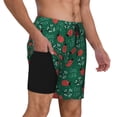 thumbnail image 2 of Saiise Good Luck Ladybug for Mens Swimming Trunks Swim Trunks Quick Dry Swim Shorts with Mesh Lining Funny Swimwear Bathing Suits-Large, 2 of 6