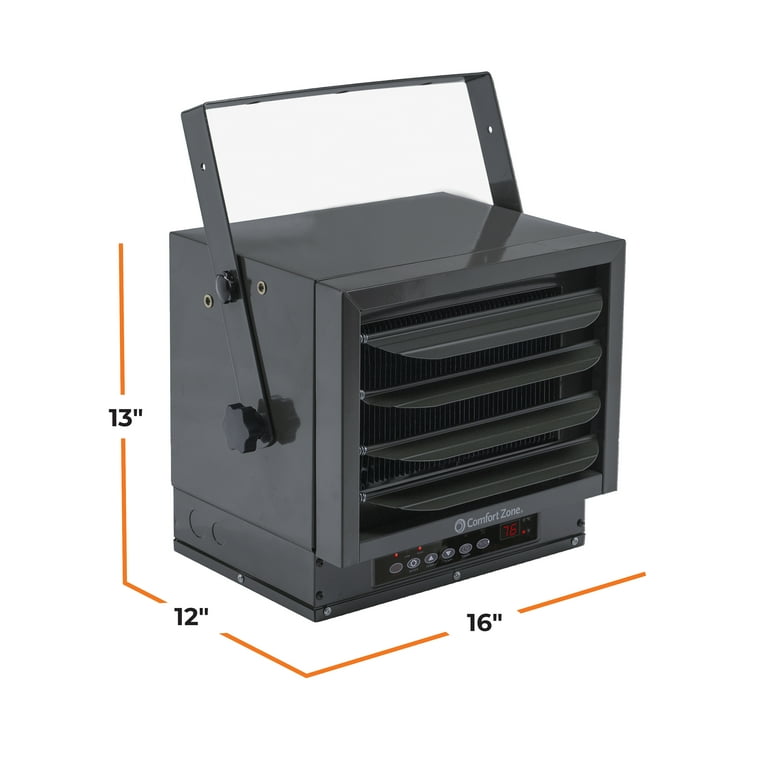 Comfort Zone 7,500W Digital Ceiling Mount Space Heater with Remote