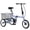 Blue, variant on 14" Folding Tricycle for Adults, Dolonm Steel Frame Folding Trikes with Large Basket & Adjustable Seat, 3 Wheel Collapsible Cruiser Bikes for Women Men Seniors, Light Blue