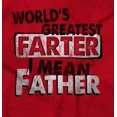 thumbnail image 2 of Funny Worlds Greatest Father Farter Men's Crewneck Sweatshirt Brisco Brands 5X, 2 of 6