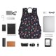 thumbnail image 4 of Balery Vintage Rose Mochila Ligera para Hombres y Mujeres – Resistente y Impermeable, Ideal para la Escuela, el Trabajo, los Viajes y el Uso Diario, 4 of 7