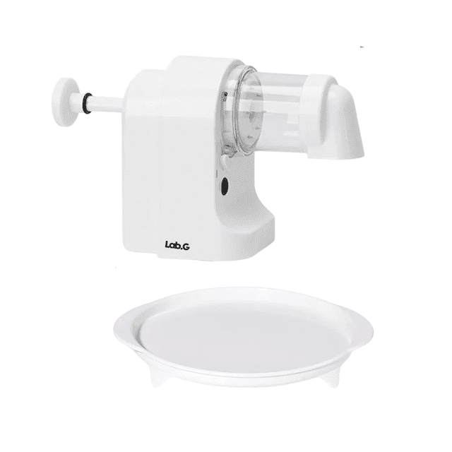 Maquina Trituradora Hielo Lab.G Raspados Doble Cuchilla Nube Blanca