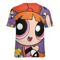 thumbnail image 6 of The Powerpuff Girls Womens T-Shirt Round Neck Short Sleeve Tee Shirts Summer Breathable Tops Blouse L, 6 of 8