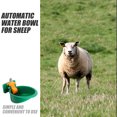 thumbnail image 3 of Dispensador automático de agua para ovejas y cabras Bebedero para ganado Bebedero para animales de granja Comedero para ovejas Bebedero automático para animales Bebedero para ganado vacuno y ovino, 3 of 7