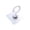 White, variant on Puntoco 1PCS Ceiling Rotating Self Adhesive Hook Heavy Duty Wall Hanger for Kitchen Bathroom Key Coat Hat and Door Rear Storage -3.54*3.35*2.95 in