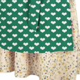 thumbnail image 5 of Lenago Womens Apron Dresses For Women Oktoberfest Costumes Multiple Color Schemes Square Collar Short Sleeves Dirndl Dresses German Dresses Festival Bavarian Costume Beer Carnival Women Party Dresses, 5 of 9