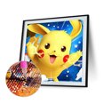 thumbnail image 2 of Kits de pintura de diamantes para bricolaje, taladro redondo completo Pikachu/Bob Esponja, juego de decoración del hogar Likrtyny Arte deco, 2 of 9