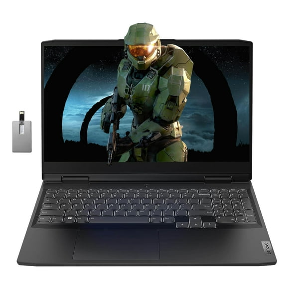 Lenovo IdeaPad Gaming 3 Gaming Laptop, 15.6" FHD 120Hz Display, AMD Ryzen 5 6600H, 64GB RAM, 2TB PCIe SSD, NVIDIA GeForce RTX 3050, Backlit Keyboard, Onyx Gray, Win 11, 32GB USB Card