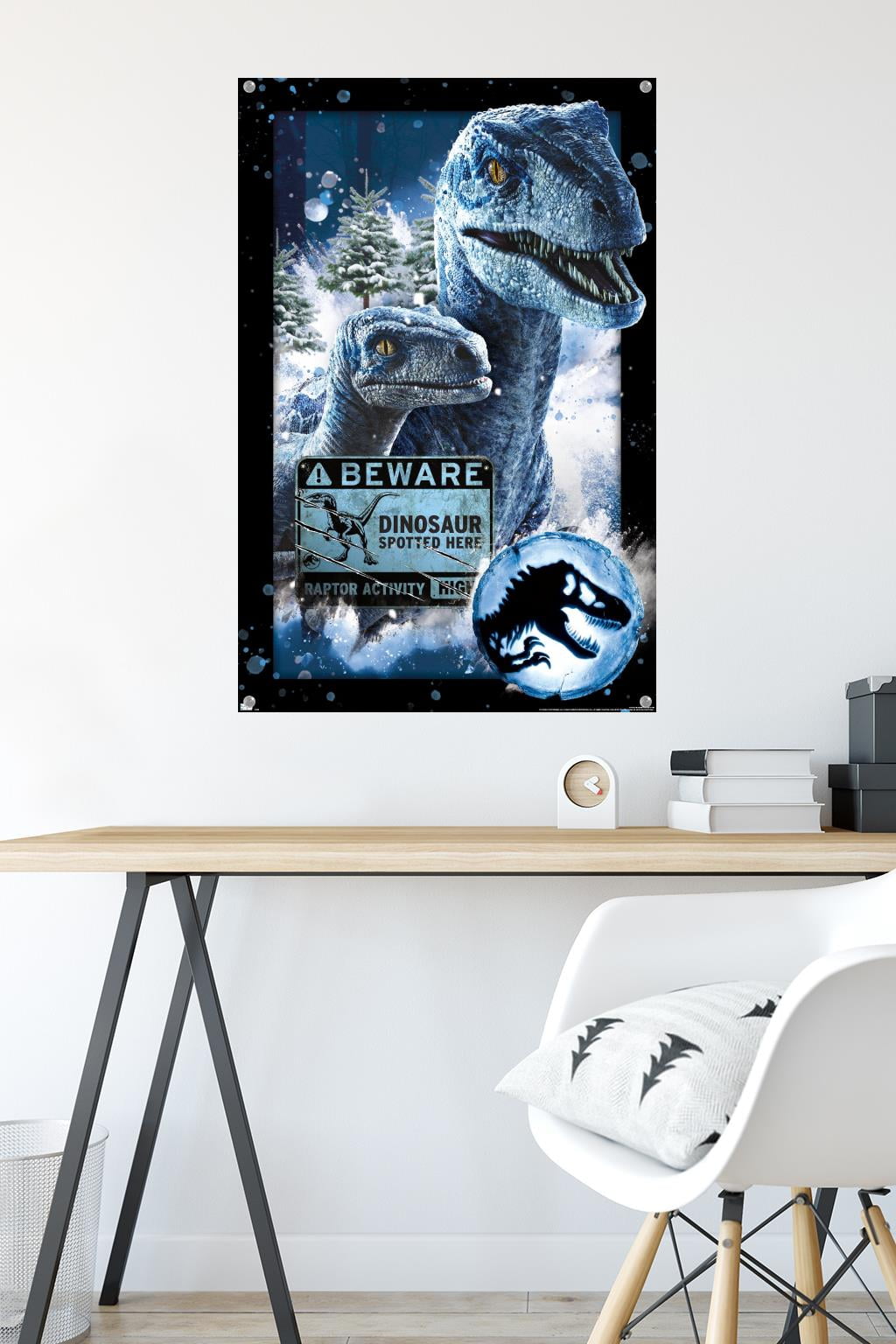 Jurassic Park 3 - Dinosaurs Poster, Size: 22.375 inch x 34 inch