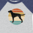 thumbnail image 4 of Inktastic Vizsla Dog Retro Sunset Boys or Girls Baby Bodysuit, 4 of 5