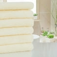 thumbnail image 2 of PiccoCasa 6PCS Cotton Soft Hand Towels Set for Bathroom 13" x 29" Beige, 2 of 7