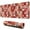 Red Christmas Patchwork, variant on Long Mouse Pads for Desk,Red Christmas Ornament Pattern Desk Mats on Top Of Desks, Desk Mouse Pad Extra Large with 3mm Non-Slip Base and Stitched Edge for Gaming,Office,Work,Home 31.5x11.8in