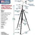 thumbnail image 2 of Super Antenna TM4 SuperPod Large Portable Tripod for MP1 SuperWhip HAM Radio Amateur CB, 2 of 3