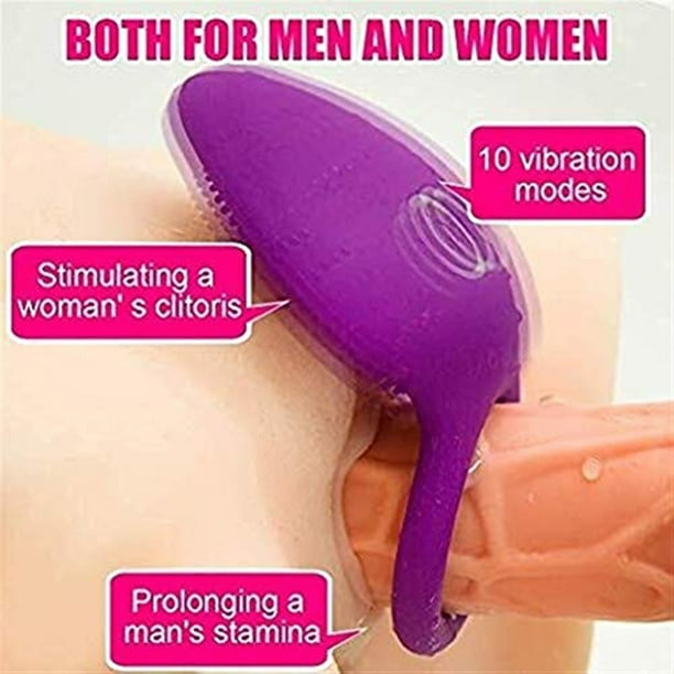Silicona Vibrador Pene Anillo Vibrador Hombres Mejora Ejercicio Juguetes Sexuales Ehuebsd cuidado belleza Bodega Aurrera en linea