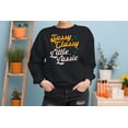 thumbnail image 2 of Sassy Classy Little Lassie Fun St. Patricks Day Quote Women's Sweatshirt, 2 of 3