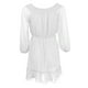 thumbnail image 3 of Vestido de Gasa Sunnimix Boho de Playa para Mujer Blanco, 3 of 8