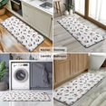 thumbnail image 6 of White Cow Colorful Moo Pattern Kitchen Rug Mat,Kitchen Runner Rugs Non Skid Washable,Decorative Kitchen Floor Mats for Kitchen,Sink,Laundry,17"x47.2", 6 of 7