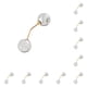 thumbnail image 2 of Vestido broche Pin Sonducket ropa femenina adorno perla suéter cárdigan Clip 10piezas Tipo 5, 2 of 4