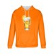 thumbnail image 4 of Sudadera con capucha para hombre, estilo casual, con cuello redondo, estampado, manga larga, blusa de poliéster, 4 of 5