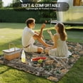 thumbnail image 5 of Fsddascl Brown Fall Maple Leaves Outdoor Rug for Patio/Deck/Porch, Non-Slip Large Area Rug 5 x 8 Ft, Branches Wood Tree Forest Indoor Outdoor Rugs Washable Area Rugs, Reversible Camping Rug Carpet, 5 of 5