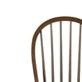 thumbnail image 6 of Christopher Knight Home Rustic Dining Chairs with Slatted Backs, Solid Wood Frame, Walnut, Set of 2, 6 of 8
