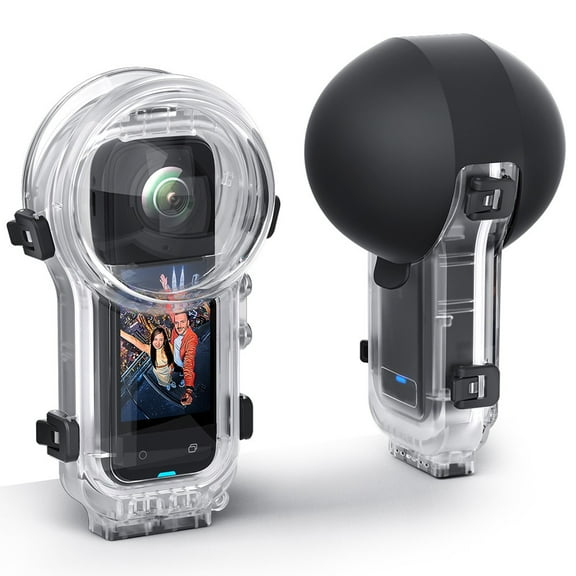 60m Invisible Dive Case for Insta360 X5 Waterproof Quick Release Protective Case Underwater Housing