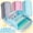 Blue, variant on Deli Pencil Case for Kids,Large Capacity Foldable Pencil Pouch with 4 Compartments, School Supplies Organizer Bag for Students, Teens and Office Use,Blue