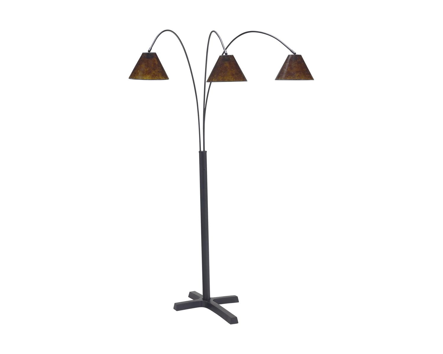Signature Design By Ashley Sharde Black 82 Metal Arc Lamp