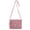 Pink, variant on Women Crochet Shoulder Bag, Knitting Handmade Weaving Handbag, Simple Hollow Beach Bag,White